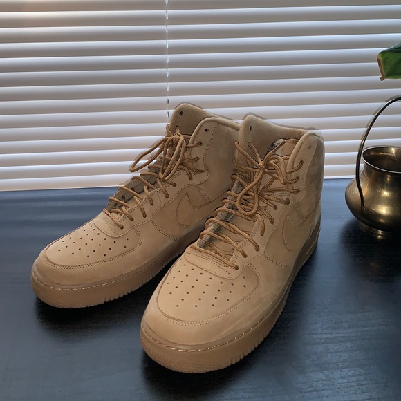 tan air force ones